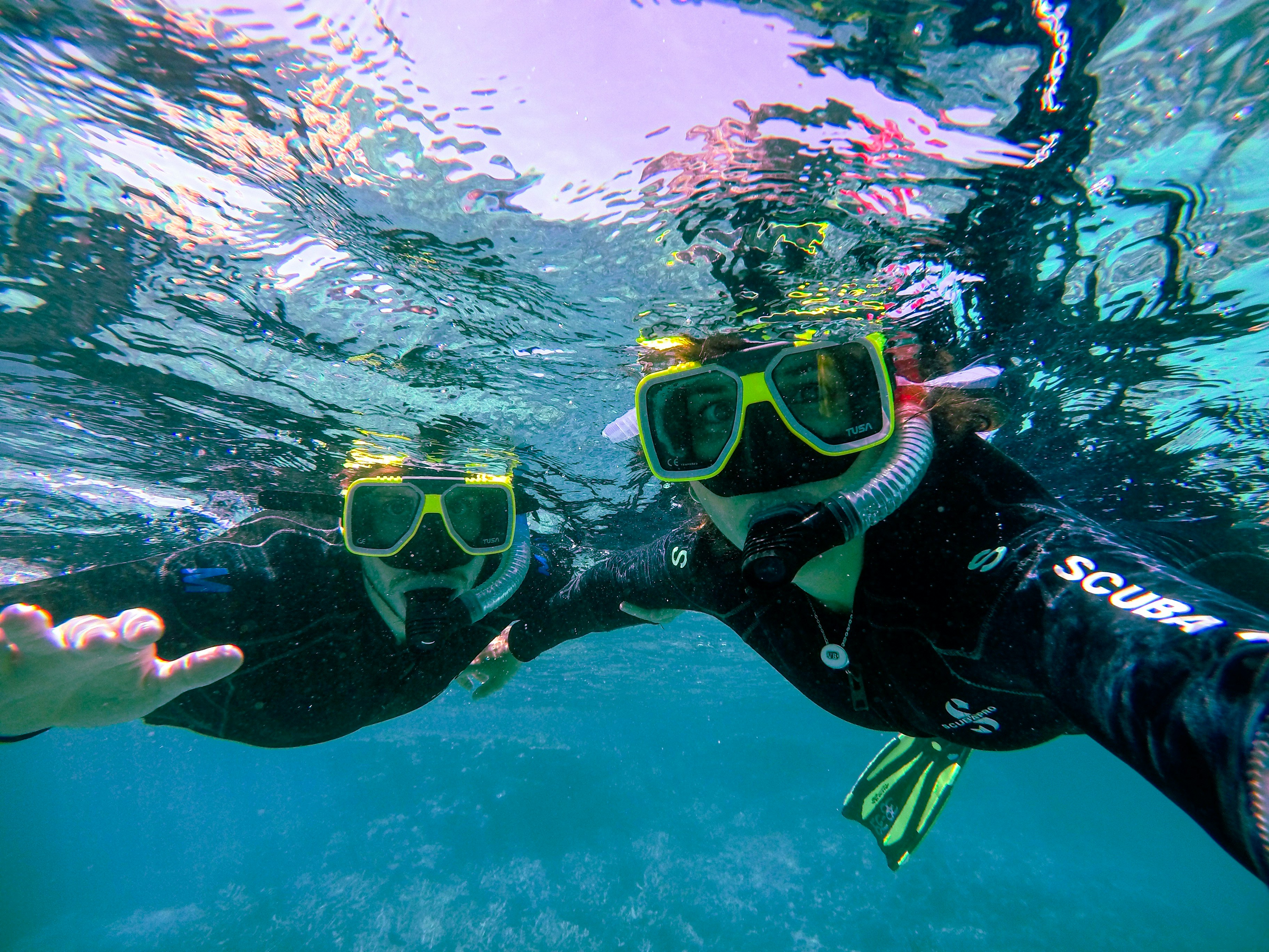 Snorkeling in Taniti